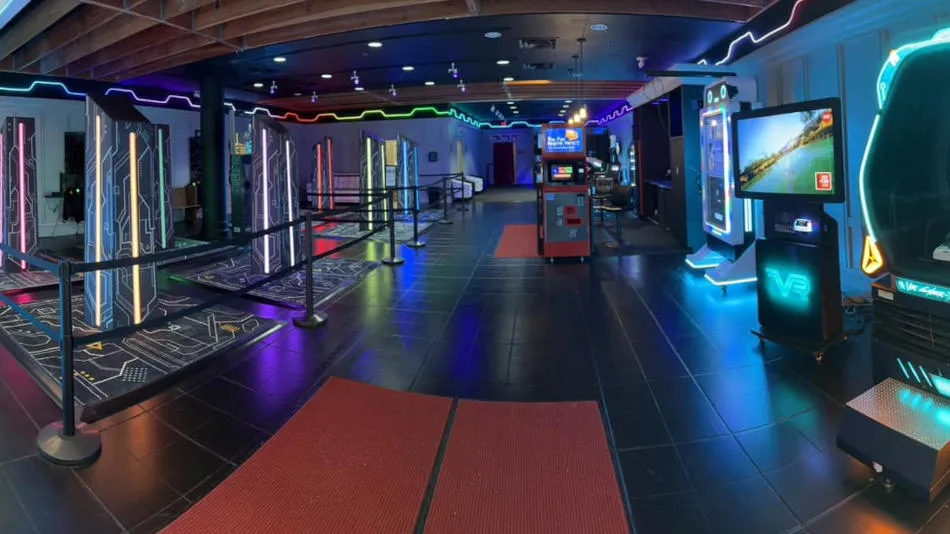 The Reality Room with an open floor